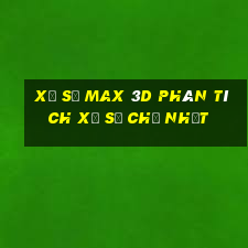 Xổ Số Max 3D Phân tích Xổ Số Chủ Nhật