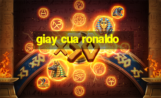 giay cua ronaldo