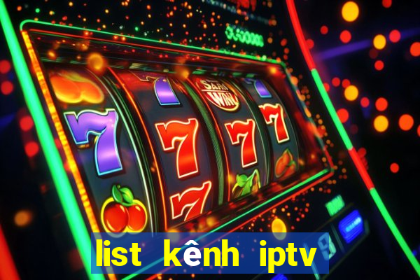 list kênh iptv fpt mới nhất 2024