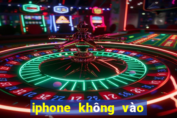 iphone không vào được w88