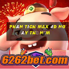 phân tích Max 4D ngày thứ năm