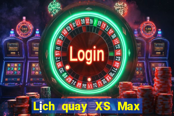 Lịch quay XS Max 3D thứ Ba