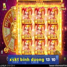 xskt binh duong 13 10