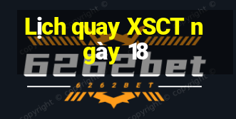 Lịch quay XSCT ngày 18