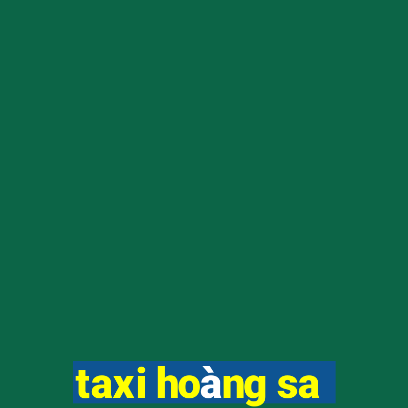 taxi hoàng sa