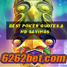 best poker quotes and sayings