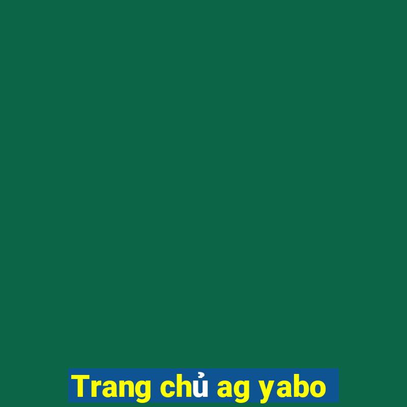 Trang chủ ag yabo