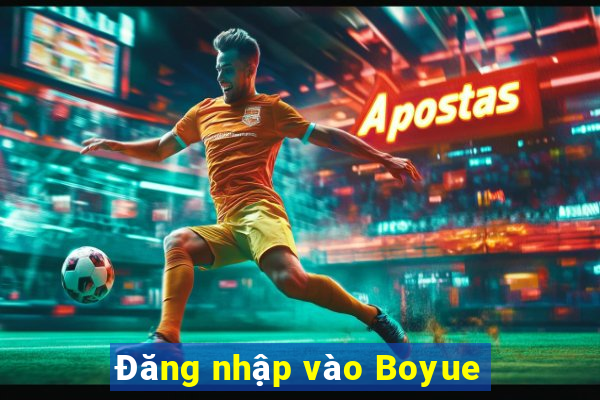 Đăng nhập vào Boyue