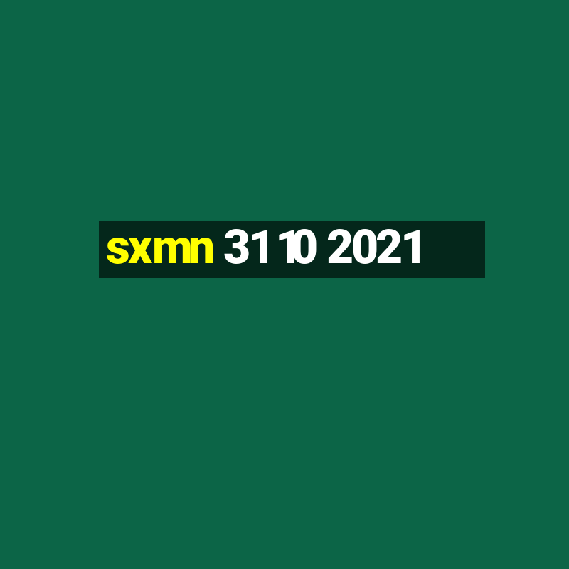 sxmn 31 10 2021