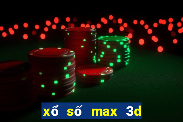 xổ số max 3d minh ngọc