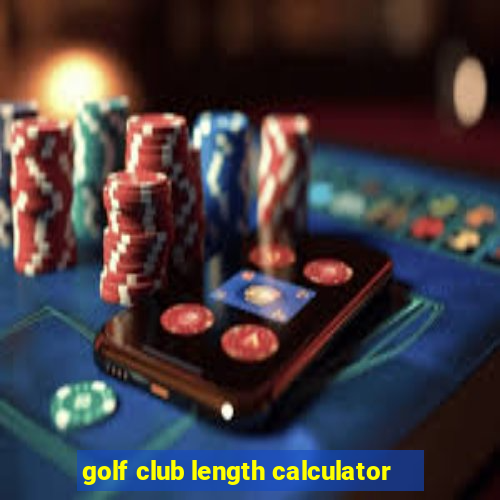 golf club length calculator