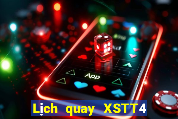 Lịch quay XSTT4 ngày 27