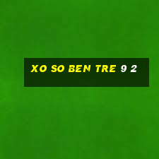 xo so ben tre 9 2