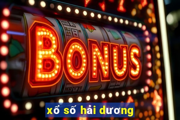 xổ số hải dương