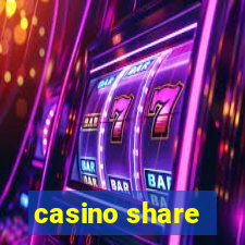 casino share