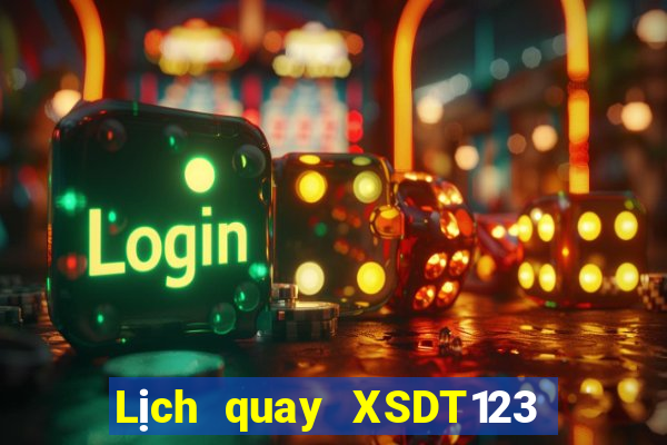 Lịch quay XSDT123 ngày thứ sáu