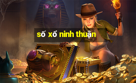 số xổ ninh thuận