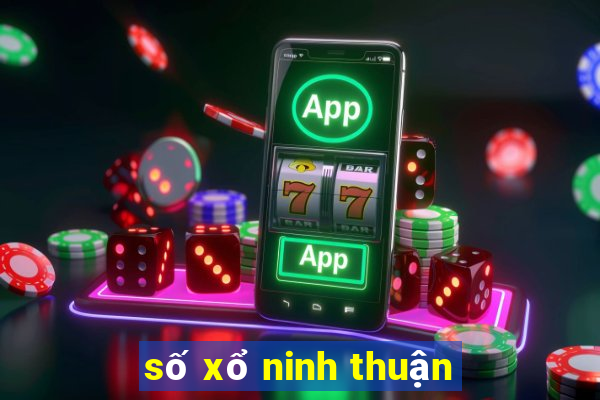 số xổ ninh thuận