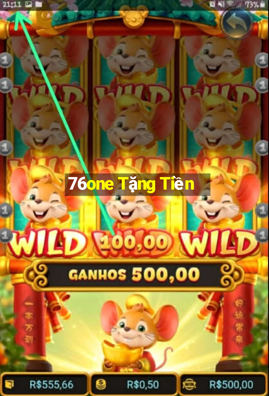 76one Tặng Tiền