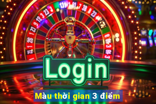 Màu thời gian 3 điểm