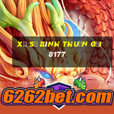 xổ số bình thuận gửi 8177