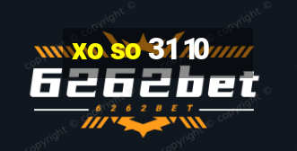 xo so 31 10