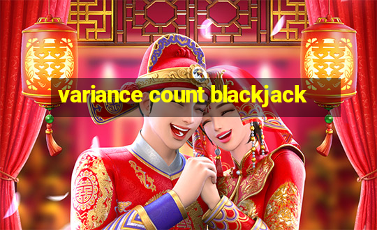 variance count blackjack