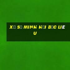 xổ số minh hải bạc liêu