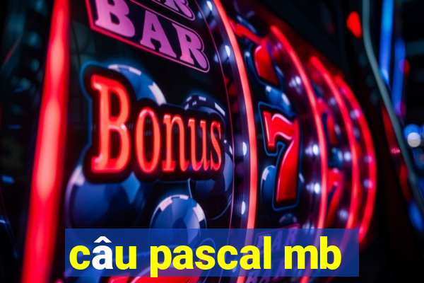 câu pascal mb