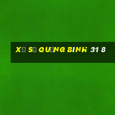 xổ số quảng bình 31 8