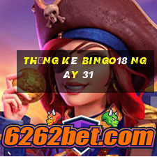 Thống kê Bingo18 ngày 31