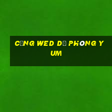 Cổng wed dự phòng Yum