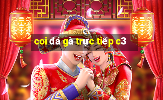 coi đá gà trực tiếp c3