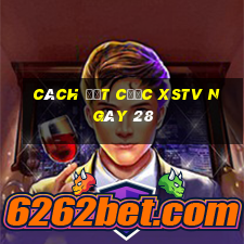 Cách đặt cược XSTV ngày 28