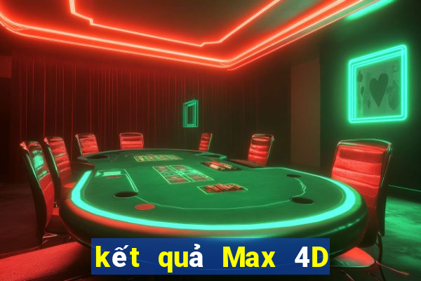 kết quả Max 4D ngày 31