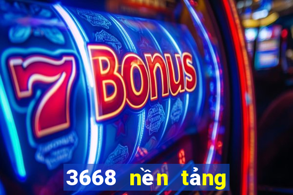 3668 nền tảng xổ số