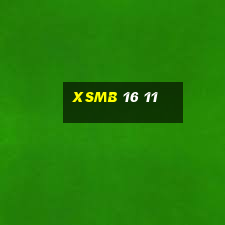 xsmb 16 11