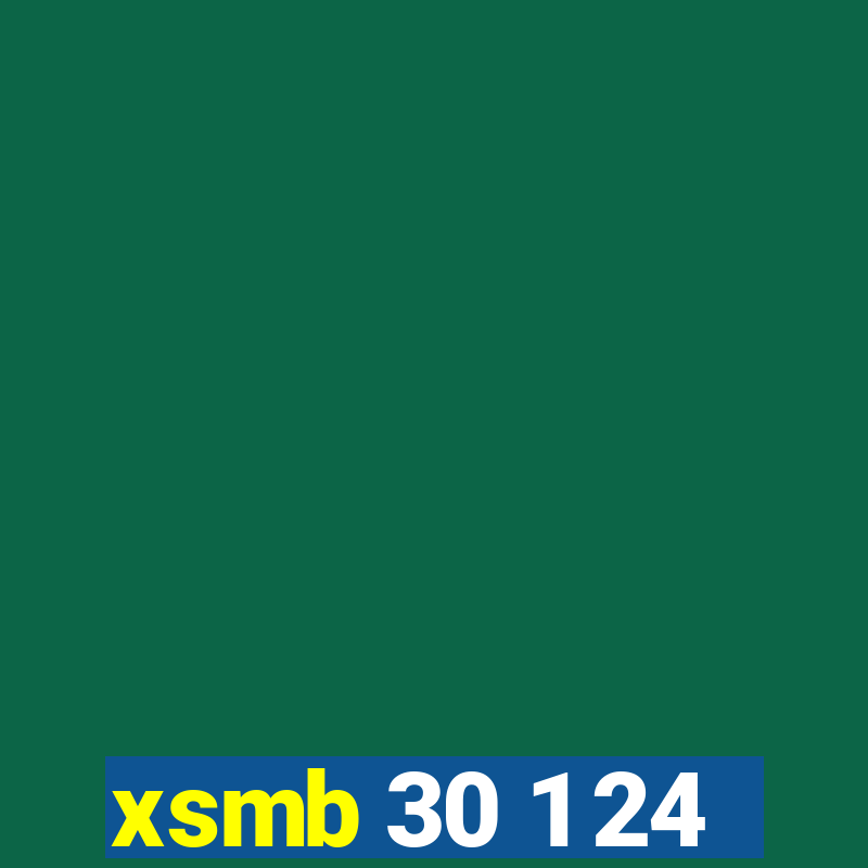 xsmb 30 1 24