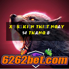 xổ số kiến thiết ngày 14 tháng 8