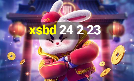 xsbd 24 2 23