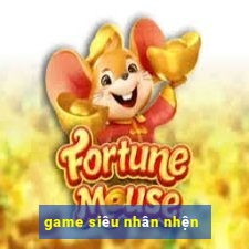 game siêu nhân nhện