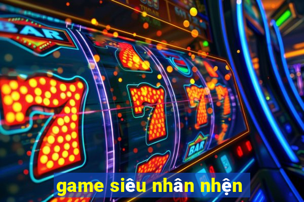 game siêu nhân nhện