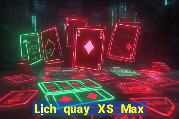 Lịch quay XS Max 3D ngày 7