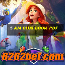 5 am club book pdf