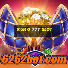 ruko 777 slot