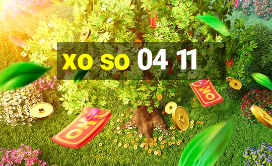 xo so 04 11