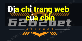 Địa chỉ trang web của cbin