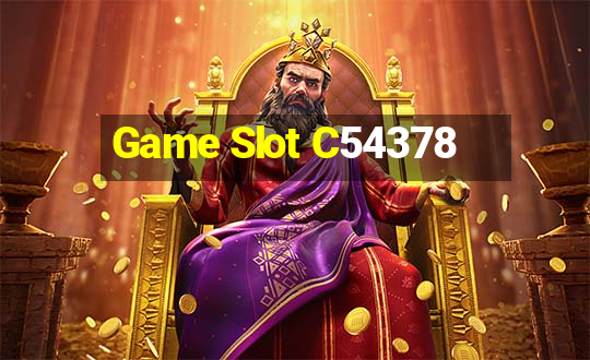 Game Slot C54378