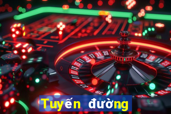 Tuyến đường nền tảng màu w