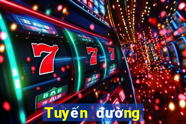 Tuyến đường nền tảng màu w